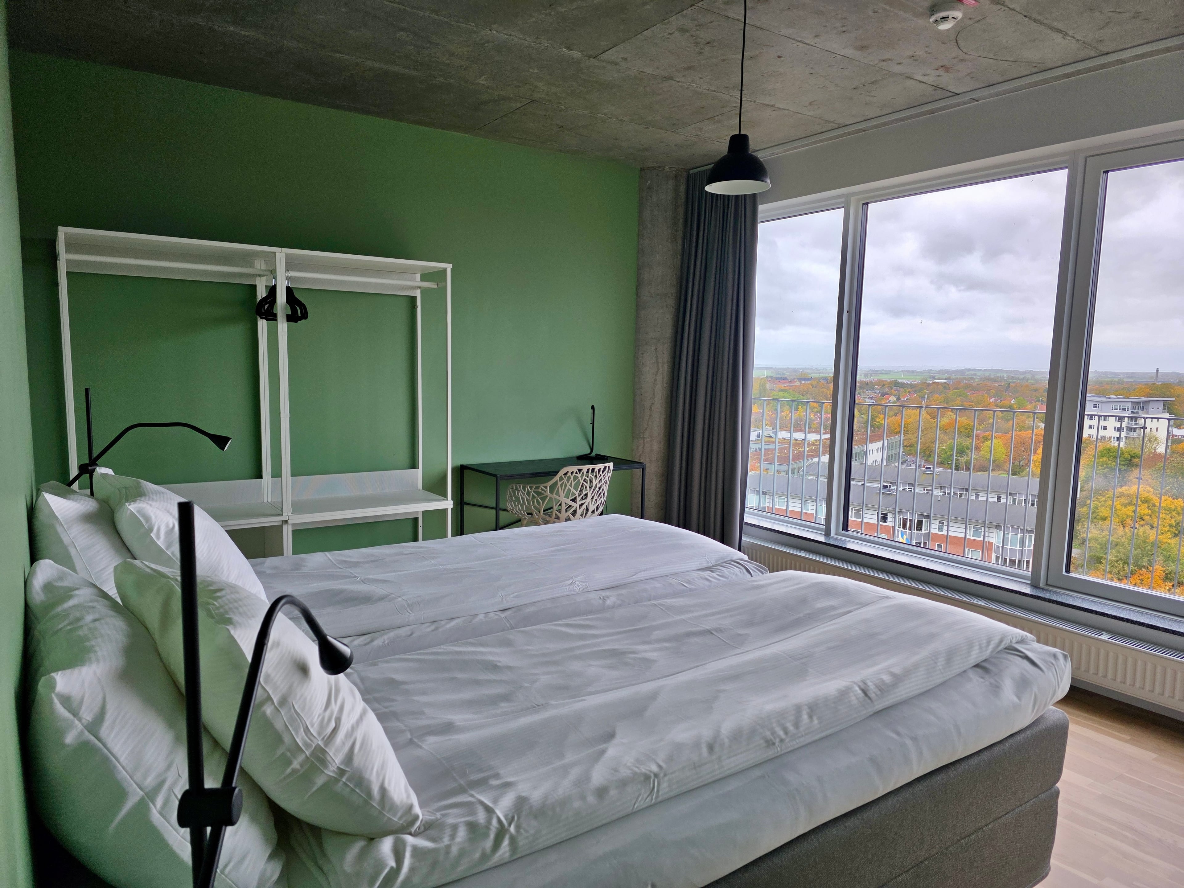 Apartment bedroom Lund accommodation